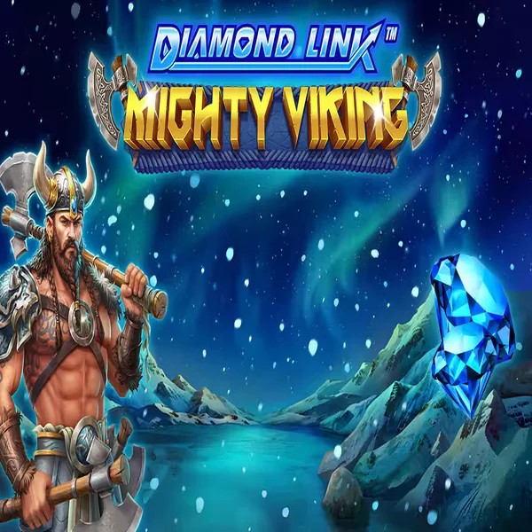 Diamond Link Mighty Viking slot icon by Greentube, available at Boombet Casino
