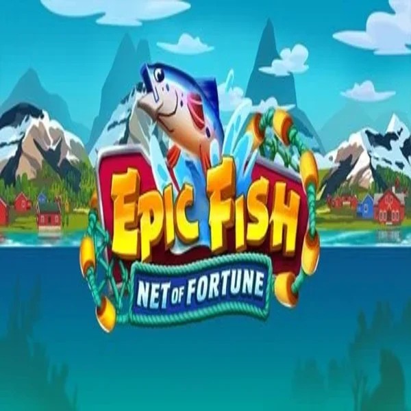 Epic Fish Net of Fortune slot logo by Quickspin at Boombet CasinoEpic Fish Net of Fortune