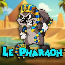 Slots logo of Le Pharaoh from Hacksaw Gaming at Boombet Casino