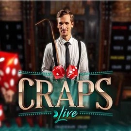Live Casino logo of Live Craps from Evolution at Boombet Casino