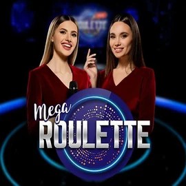 Mega Roulette logo by Pragmatic Play Boombet Casino