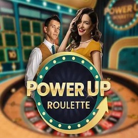 PowerUP Roulette slot logo by Pragmatic Play at Boombet Casino