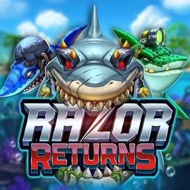 Razor Returns logo by Push Gaming at Boombet Casino
