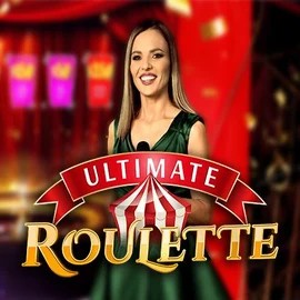 Official Live Casino logo: Ultimate Roulette by Ezugi at Boombet Casino